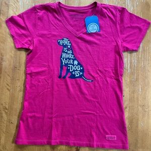 Life is Good t-shirt.